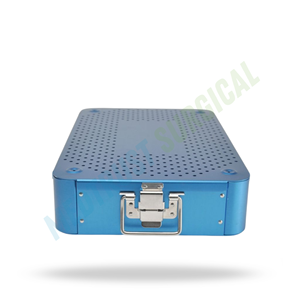 Elastic <b>Nail</b> Sterilization Container Aluminum Surgical Instrument Storage Box Orthopedic Autoclave <b>Case</b> - Product Image 4