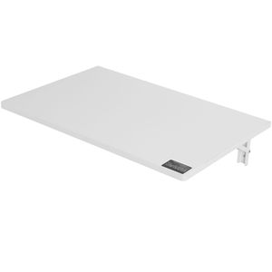 Tavolo Pieghevole Moderno da Parete 60x40cm, Scrivania Salvaspazio Sospesa con Supporto in Ferro - Product Image 1