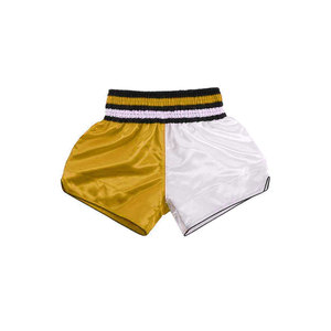 Shorts de Muay Thai de haute qualité en gros, personnalisables, taille adulte, respirants et extensibles, pour la boxe - Product Image 4