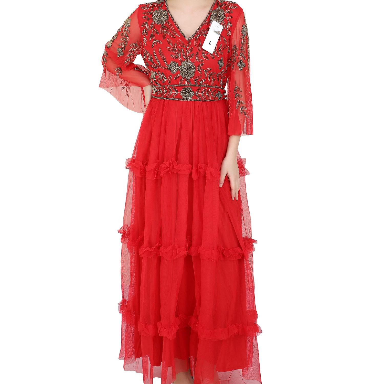 Net Maxi Dresses Elegant and Stylish Women's Clothing