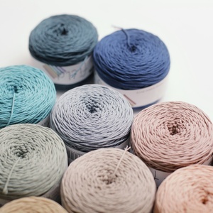ไหมฝ้ายกลวง COTTON FIELD ไหมฝ้ายถักโครเชต์ 100% ไหมฝ้ายปั่นสำหรับถักมือ น้ำหนัก 80 กรัม/ก้อน ไหมฝ้ายถักโครเชต์ - Product Image 3
