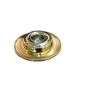 Service à caviar artisanal en laiton avec insert en verre – Support de luxe fait main sur pieds avec couvercle - Product Image 5