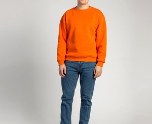 Vêtements de sport d'extérieur en gros pour hommes : Sweat-shirts en coton et polyester de couleur unie avec imprimé hivernal, vêtements d'hiver teints, nouvelle collection - Product Image 3