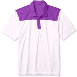 Men's Custom Logo Design Hot Selling <b>Long</b> <b>Length</b> Casual for Polo <b>T</b> <b>Shirts</b> Color Block Embroidery Plus Size OEM - Product Image 3