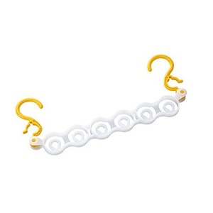 Porta appendiabiti in plastica naturale Inomata S - Product Image 1