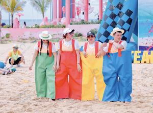 Thuy Linh Inflatable <b>PVC</b> Team Building <b>Pants</b>-Lightweight Outdoor Use All Seasons - Product Image 3