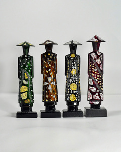 Pop art lacquered sculpture lowest price direct from factory lacquer sculptures decor pieces - Product Image 1