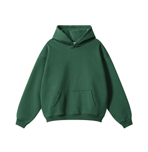 Vente en gros de sweats à capuche unisexes en molleton épais 100% coton 450 GSM, coupe oversize à épaules tombantes, prix abordable - Product Image 6