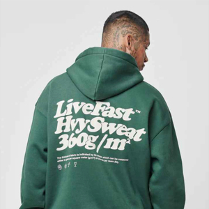 ผู้ผลิตเสื้อผ้าแฟชั่นสตรีทแวร์ เสื้อฮู้ดดี้หลวมๆ สำหรับผู้ชายและผู้หญิง เสื้อคู่รัก - Product Image 3
