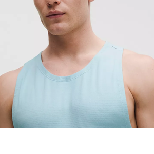 Débardeurs de sport personnalisés de haute qualité, coupe ajustée, respirants, légers, séchage rapide, sans manches, en polyester/coton - Product Image 4