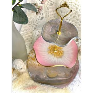 Artistic Table Display Resin <b>Cake</b> Stand Essential <b>Cake</b> <b>Decorating</b> <b>Supply</b> - Product Image 6