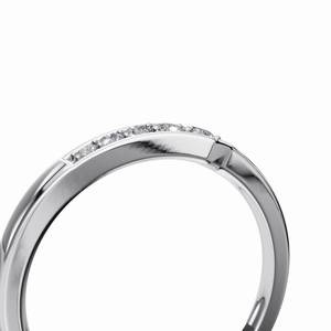 Anillo de Diamante Moissanite de Proveedor Indio para Mujer, Joyería Clásica de Compromiso con Brillo y Estilo Deslumbrantes en Venta - Product Image 3