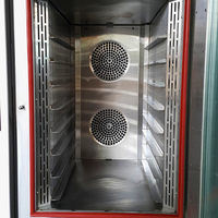Nouveau four à convection industriel portable en acier inoxydable à 8 plateaux avec commande numérique pour boulangerie et transformation des noix