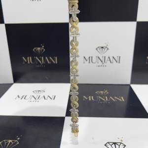 VVS Moissanite Charm <b>Bracelets</b> <b>Bangles</b> Custom Luxury Hip Hop Brilliant Cut 925 Sterling <b>Silver</b> Gold Plated IGI Certified Unisex - Product Image 2