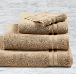 Premium Organic Woven Hotel Cotton Bath Towel <b>Set</b> Soft Absorbent Terry Durable Quick-Dry for Spa Gym Home Bathroom - Product Image 1