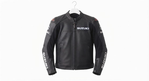 เสื้อแจ็คเก็ตหนังสำหรับขี่มอเตอร์ไซค์ Zuzuzki รุ่น Unisex ทนทานและสวมใส่สบาย ตัดเย็บตามสั่ง มาตรฐาน CE - Product Image 1