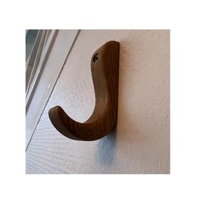 <b>Wall</b> Mounted Wood Hook Hanger Custom <b>Wall</b> Mounted Wooden <b>Clothes</b> Hooks Hanger Wholesale Price - Product Image 2