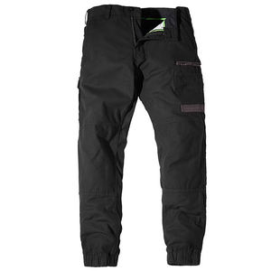 Pantalones de Trabajo Reflectantes de Alta Visibilidad Color Caqui para Hombre, Poliéster Resistente a la Abrasión, Múltiples Bolsillos, Estilo Utilitario - Product Image 6
