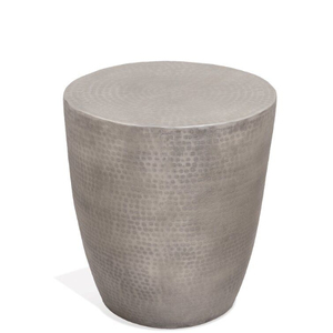 Fabulous Looks Hammered Metal Side <b>Table</b> Midcentury Design Handmade Living Room Furniture Apartment Decor - Product Image 4