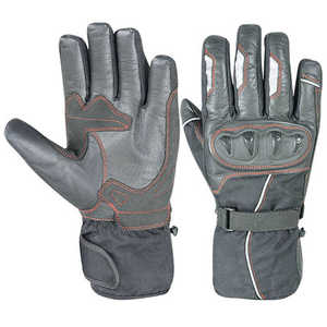 Guantes Profesionales de Cuero para Motociclismo, Guantes de Motocicleta de Cuero Genuino con Dedos Completos, Hechos en Pakistán - Product Image 3