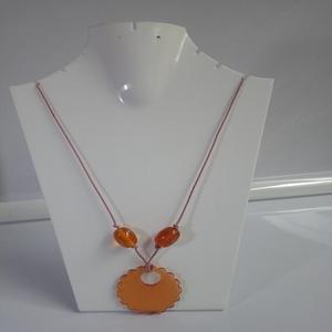 สร้อยคอลูกปัดเรซินเลียนแบบวินเทจสุดชิค เรซินอะคริลิกทนทาน ลวดลายเรขาคณิตสีสันสดใส เหมาะสำหรับเป็นเครื่องประดับลำลองในเทศกาลต่างๆ - Product Image 4