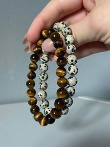 Pulsera de Resina Acrílica Hecha a Mano, Accesorios de Joyería Elástica para Niñas y Mujeres, Regalo - Product Image 3