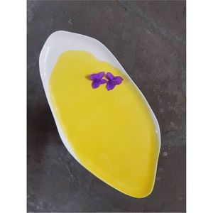 Modern Striped Metal <b>Serving</b> Tray <b>Set</b> Colorful Decorative Round Plate for Coffee Table Wholesale Enamel Platters Home Decor - Product Image 6