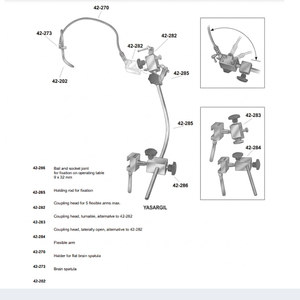 Sistema de Retracción Autoretráctil Leyla |   Instrumento Quirúrgico de Neurocirugía |   Acero Inoxidable - Product Image 6