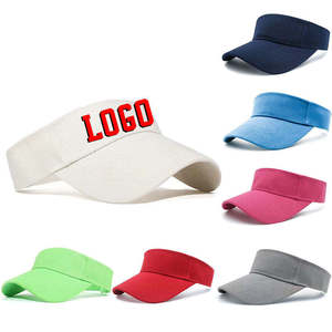 Gorra de Visera Unisex 100% Algodón Twill, Ajustable, Color Sólido, Sombrero para el Sol de Verano - Product Image 2