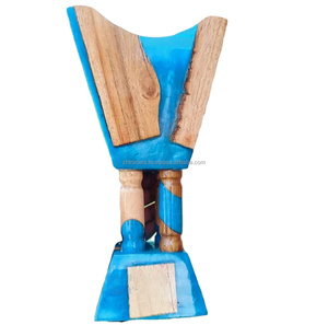 Exclusive <b>Wooden</b> Epoxy Resin Art Bakhoor <b>Burner</b> Incense Holder <b>for</b> Luxury Home Decor, Eid Ramadan Gift Sets & Interior Styling - Product Image 2