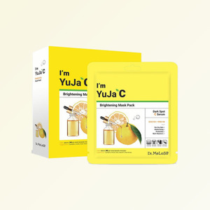 Mascarilla facial coreana K-Beauty Dr. Meloso I'm Yuzu C Brightening Mask Pack 25ml 10 unidades con vitamina - Product Image 6