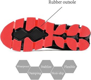 Chaussures de sport unisexe tendance pour le kick-boxing et la course à pied, avec empeigne en maille de haute qualité et semelle en caoutchouc – Nouvelle collection en promotion - Product Image 3