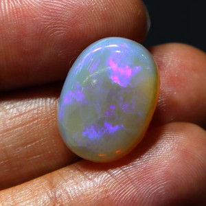 Natural Australian Opal Solid Coober Pedy Loose Gemstone Opal Blue <b>Fire</b> Handmade for Jewelry Making <b>Stone</b> - Product Image 4