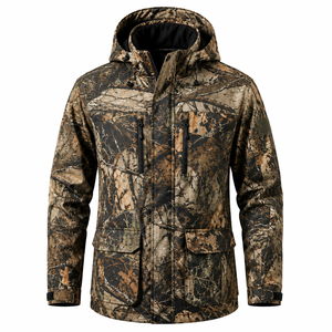 Fabricante OEM de Conjuntos de Chaqueta y Pantalones de Caza Personalizados, Ropa de Caza Impermeable de Camuflaje al por Mayor, Marca Privada - Product Image 1