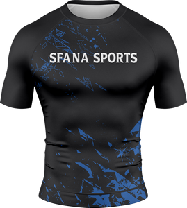 New Arrival <b>Men</b> Rashguard <b>Compression</b> <b>Shirt</b> Quick Dry UV Protection Gym Fitness MMA BJJ Training Sportswear Gear - Product Image 1