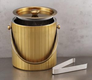 Premium party accessory luxury ice storage solution classy <b>bar</b> setup accessory elegant drink service item premium gold <b>bar</b> ware - Product Image 1