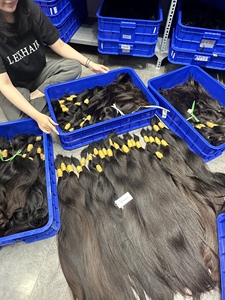 โรงงานขายส่งผมแท้ Lexhair ผมเวียดนามแท้ 100% คุณภาพพรีเมียม 100 กรัม ผมบางแบบเบบี้  ต่อจากผู้บริจาคเพียงคนเดียว ผมแบบเป็นมัด - Product Image 5