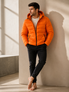 Modern puffer outerwear delivering practical seasonal warmth soft comfort and stylish protection for active cold weather routine - Product Image 6