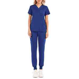 Uniformes Médicos, Traje Quirúrgico de Manga Larga, Conjunto Elástico Personalizable para Mujer - Product Image 6