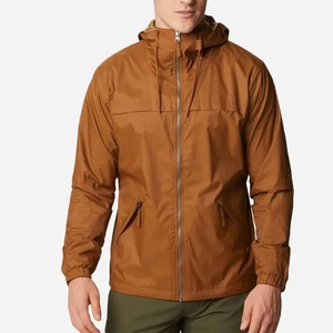 Chaqueta Impermeable Casual para Hombre con Material Reflectante, Chaqueta Impermeable Termosellada Personalizada con Cierre de Cremallera - Product Image 1