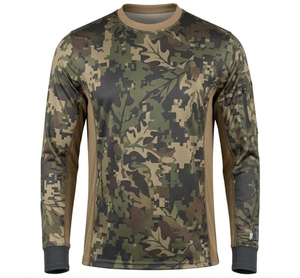 Men's Waterproof Animal <b>Print</b> Long Sleeve Hunting Shirt Breathable Mesh Full Sleeve Outdoor Apparel Autumn Style Top - Product Image 2