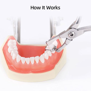 Orthodontic Band Removing Plier Dental Surgical Instruments Molar Band Remover Forceps With Bands Wire Removable Cap <b>Bracket</b> - Product Image 6