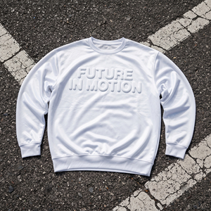 Men's Crew Neck Sweatshirt Puff <b>Rubber</b> Print Casual White Pullover Sweat Shirt Men 100% Polyester Fleece Puff Print Sweat Tops - Product Image 6