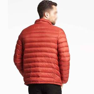High Street Men's Customizable Canvas Puffer <b>Jackets</b> <b>Long</b> Sleeved Waterproof Windproof Embroidered Zipper Design OEM Service - Product Image 2