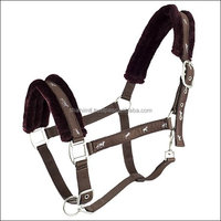 2024 cheval équestre Nylon licou meilleure qualité polaire rembourré Offre Spéciale nouveau Design taux de gros disponible