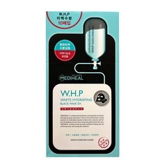 Mascarilla Facial Mediheal WHP Whitening Moisture Charcoal Mineral, Paquete de 10 Unidades, 1 Paquete, Precio con Descuento - Product Image 1