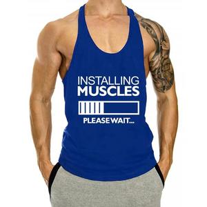 เสื้อกล้ามออกกำลังกาย OEM 2026 สำหรับผู้ชาย ทรงหลวม ใส่เล่นกีฬา ฟิตเนส ลายพิมพ์ เสื้อกล้ามแขนกุด - Product Image 6