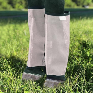 Botas Antimoscas Personalizables de Malla y Neopreno para Caballos - Protección Equina Altamente Transpirable para Exteriores - Product Image 3