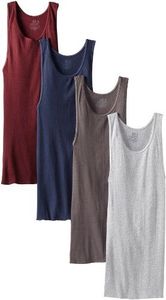 Débardeur de sport à séchage rapide avec logo personnalisé pour homme, débardeur sans manches côtelé en tricot pour la salle de sport et l'entraînement - Product Image 1