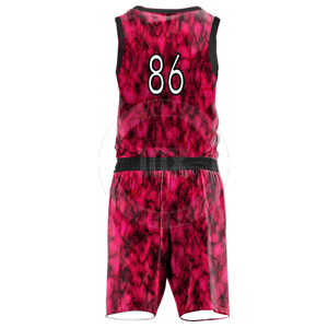 Vêtements sublimés durables avec une excellente circulation d'air et une mobilité flexible, uniforme de basket-ball - Product Image 3